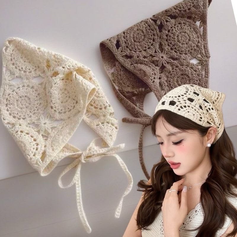 Foulard en crochet