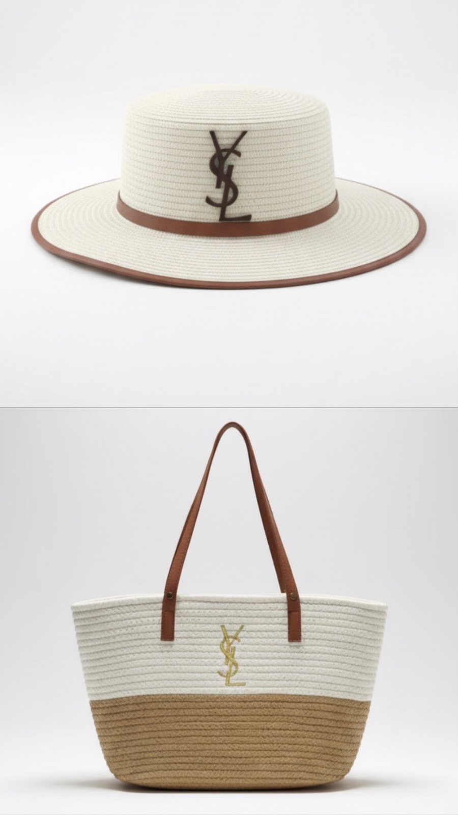 Chapeau et couffin ysl