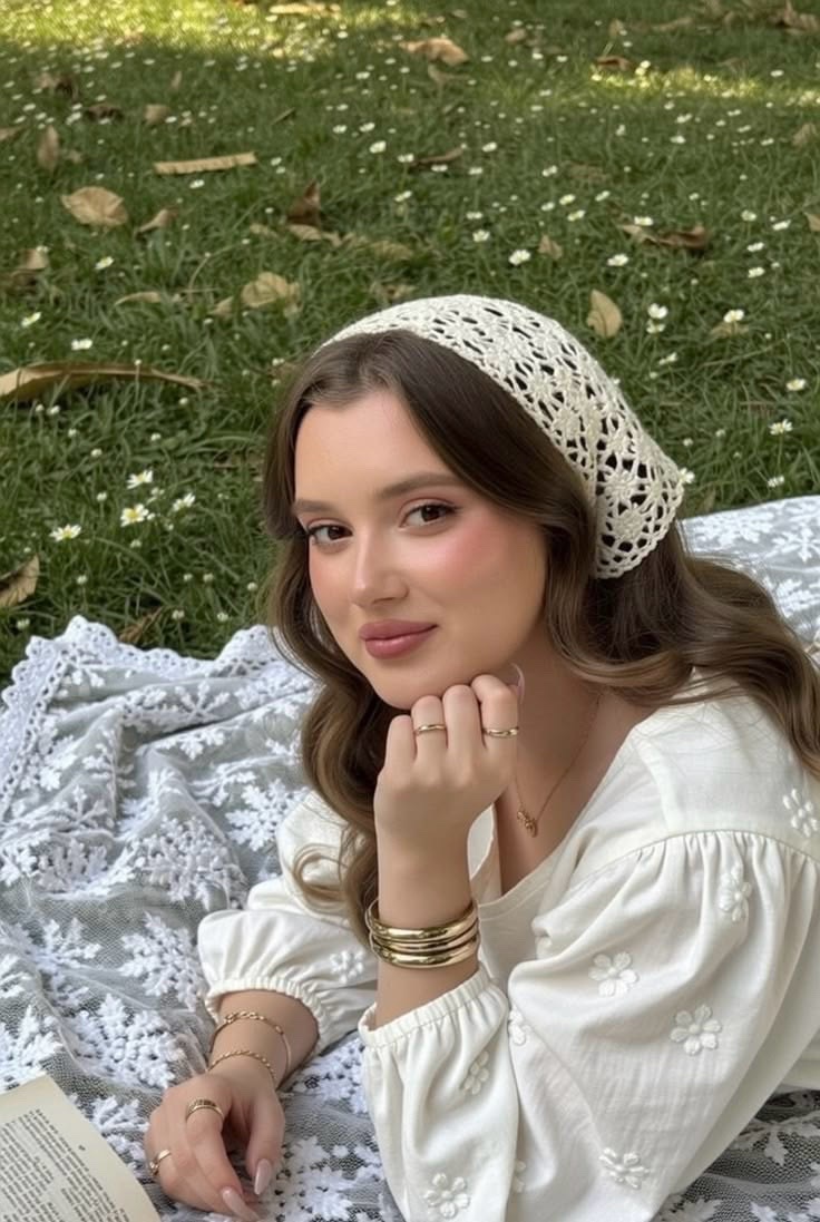 Foulard en crochet