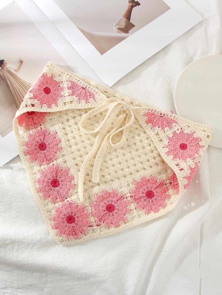 Foulard en crochet