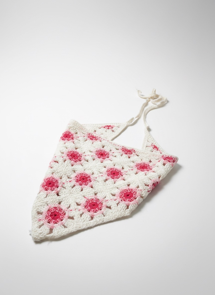 Foulard en crochet 