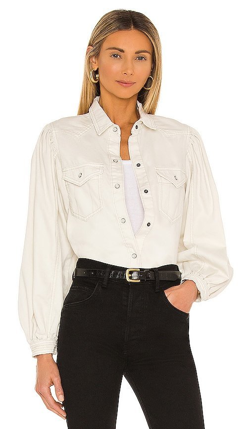 Chemise beige 