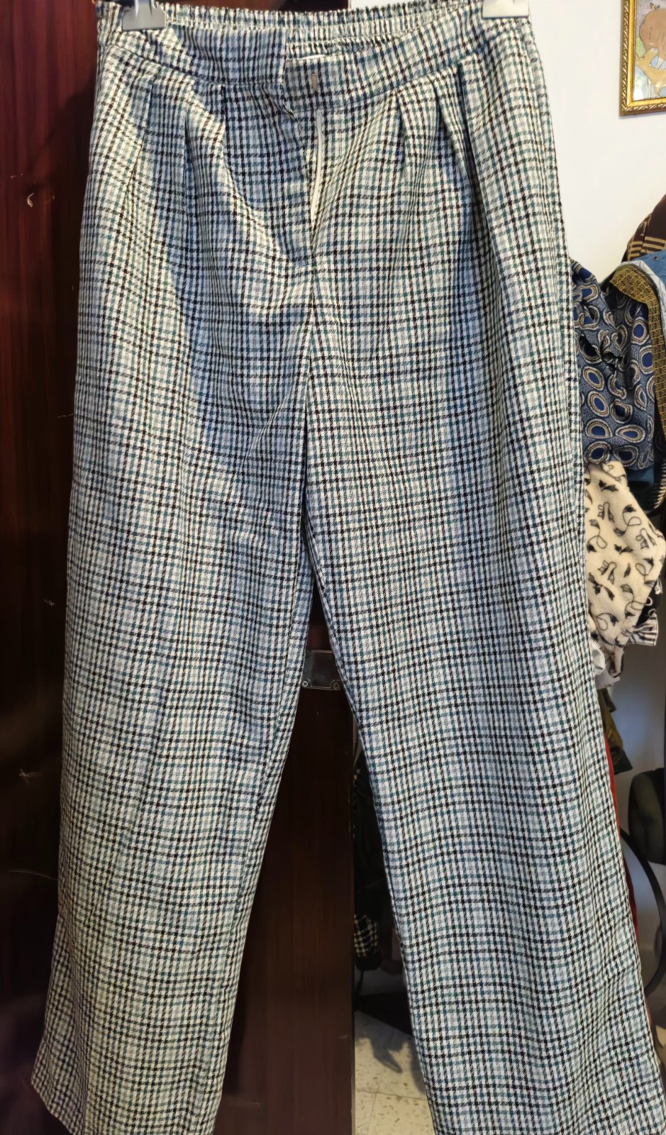 Pantalon pimkie beige et vert