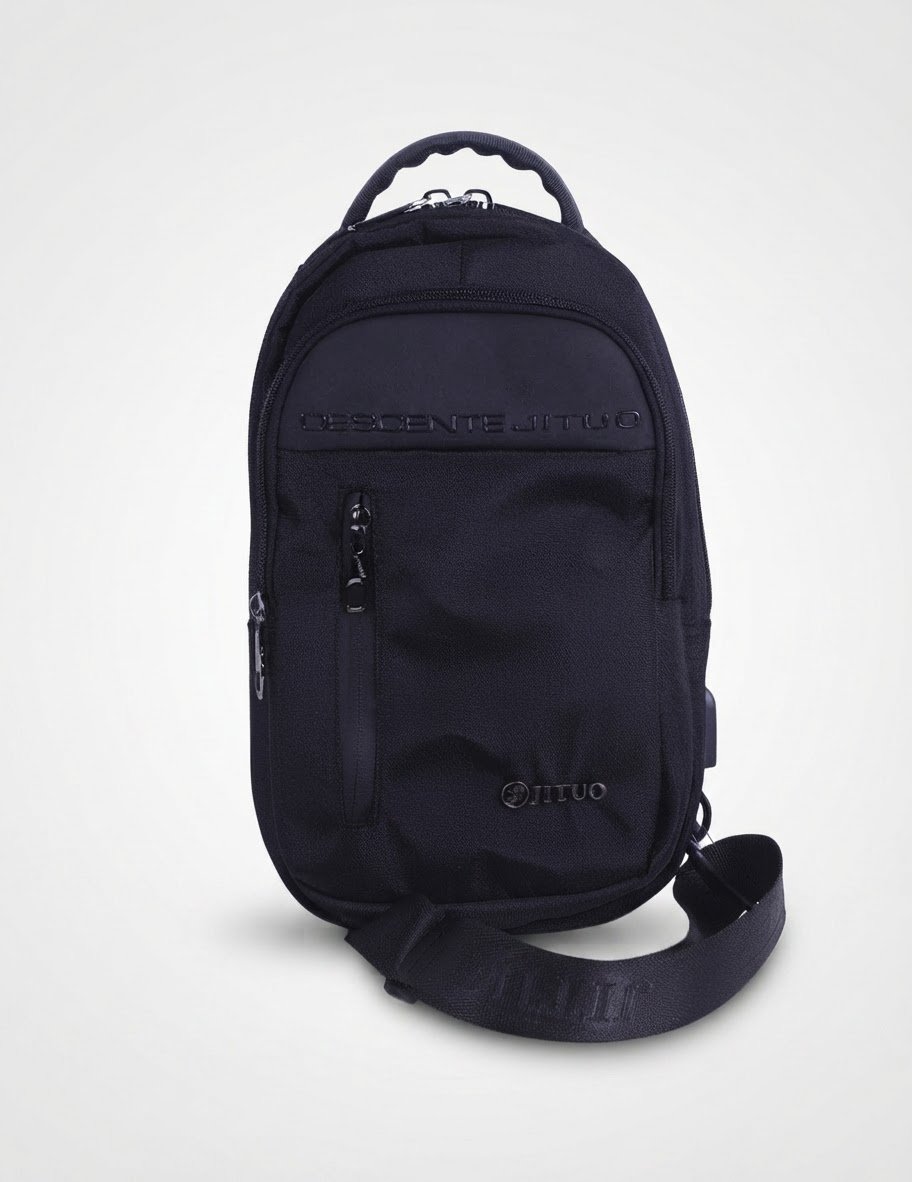 Sac de poitrine / Sacoche Crossbody JITUO – Noir