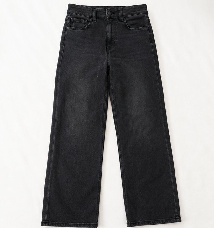 Jean noir wide leg American Eagle – Taille US 2