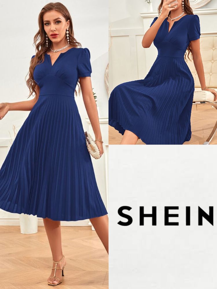 Robe bleu - Shein 