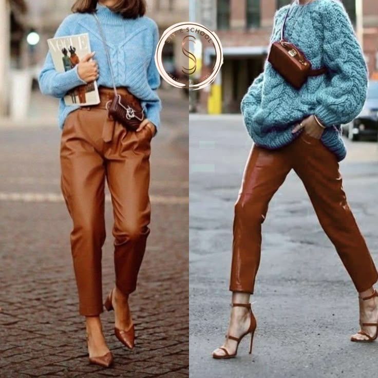 Pantalon cuir 