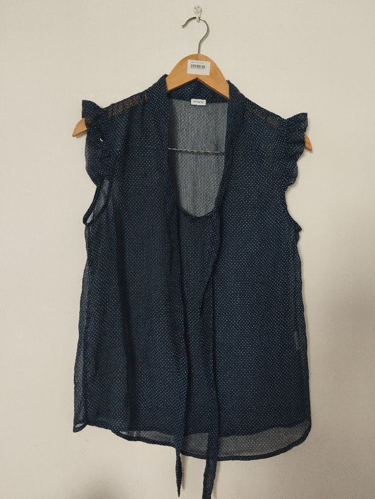 pull Pimkie en bleu et blanc 