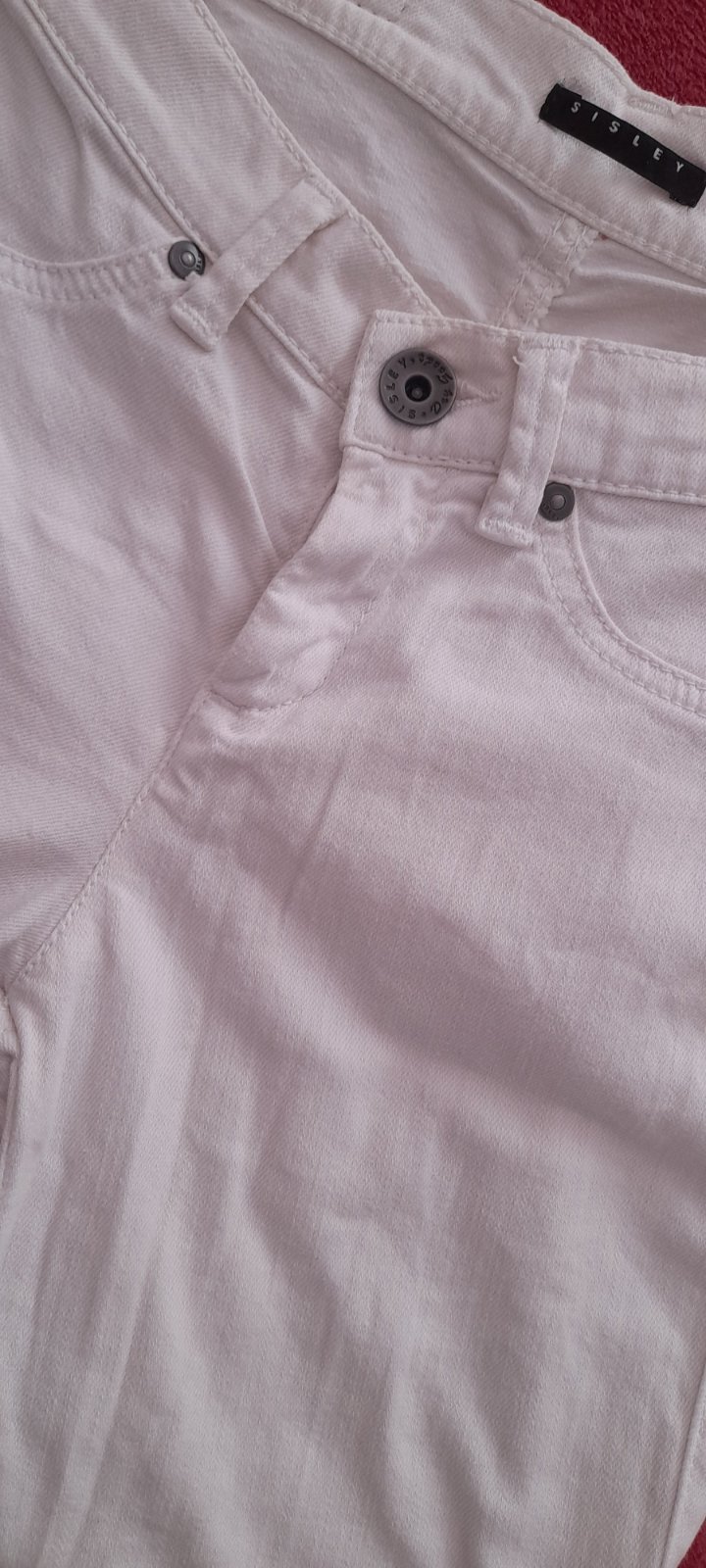 Pantallon blanc jean