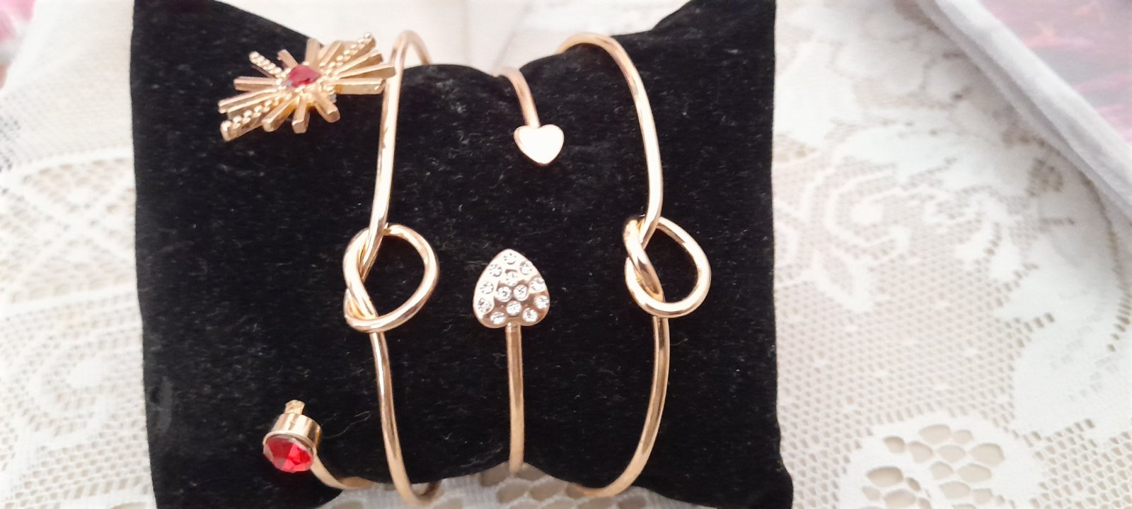 Lot de 4 gourmettes