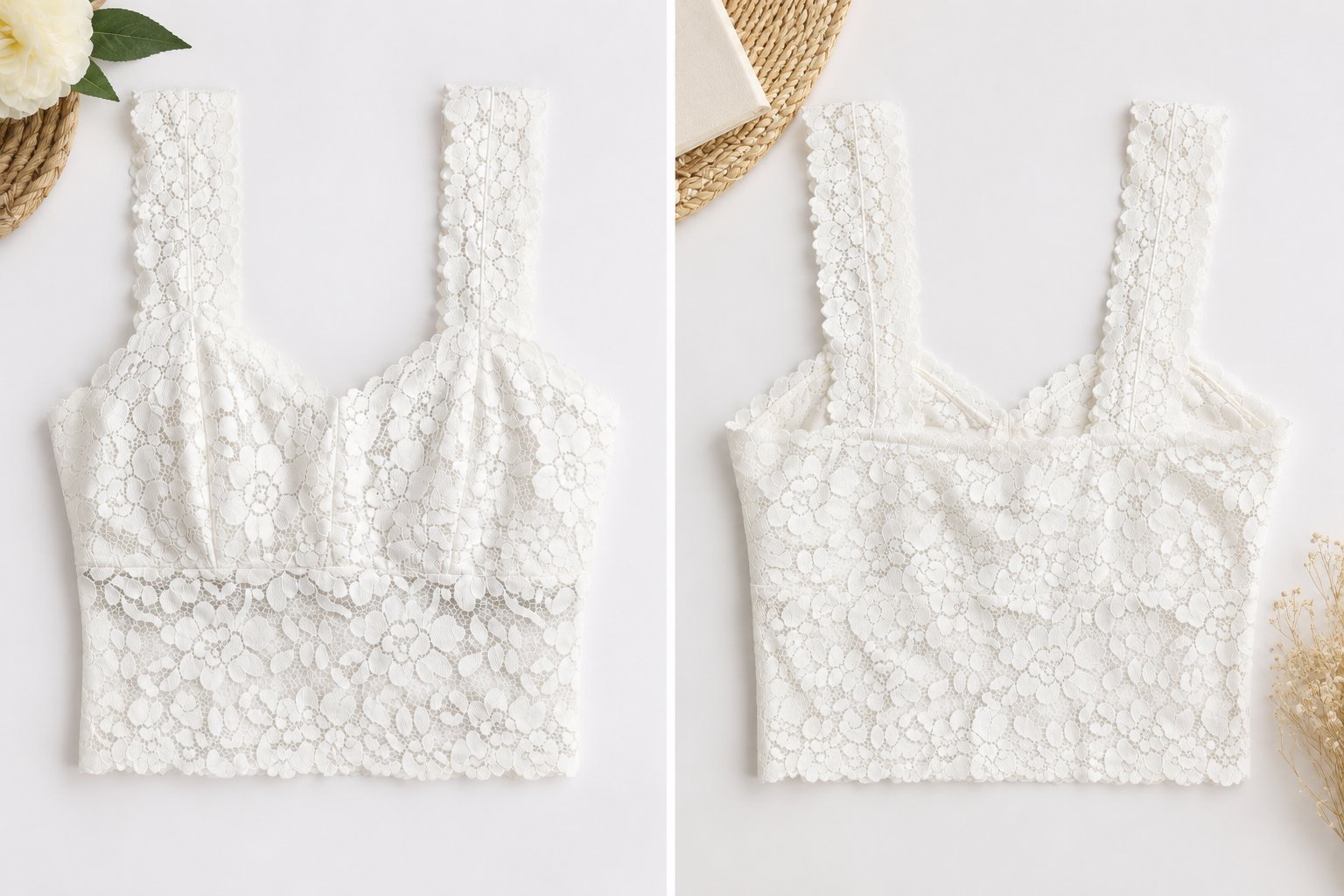 Crop Top blanc XS/S🌹