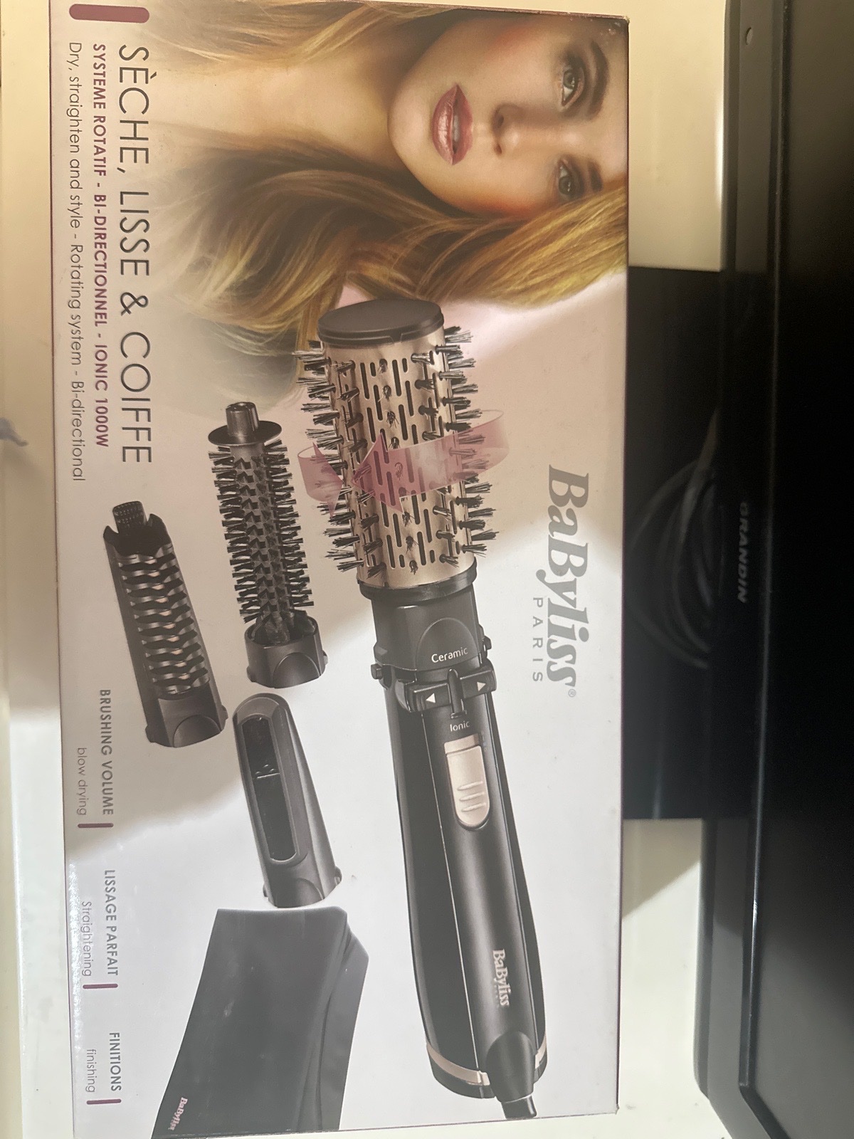 Brosse chauffante