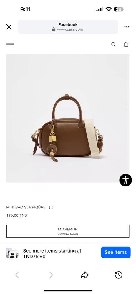 Sac Zara 