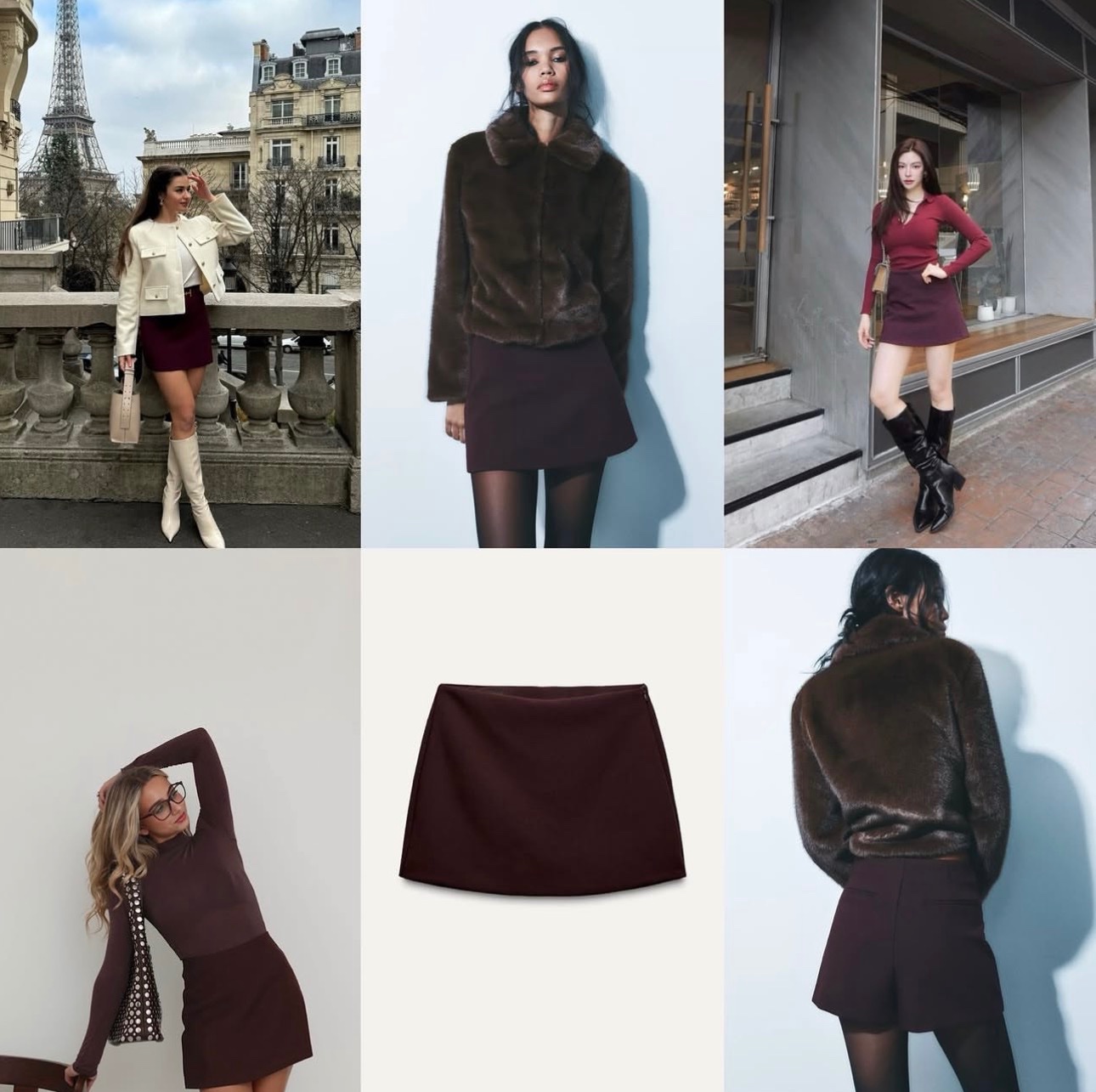 Zara jupe-short