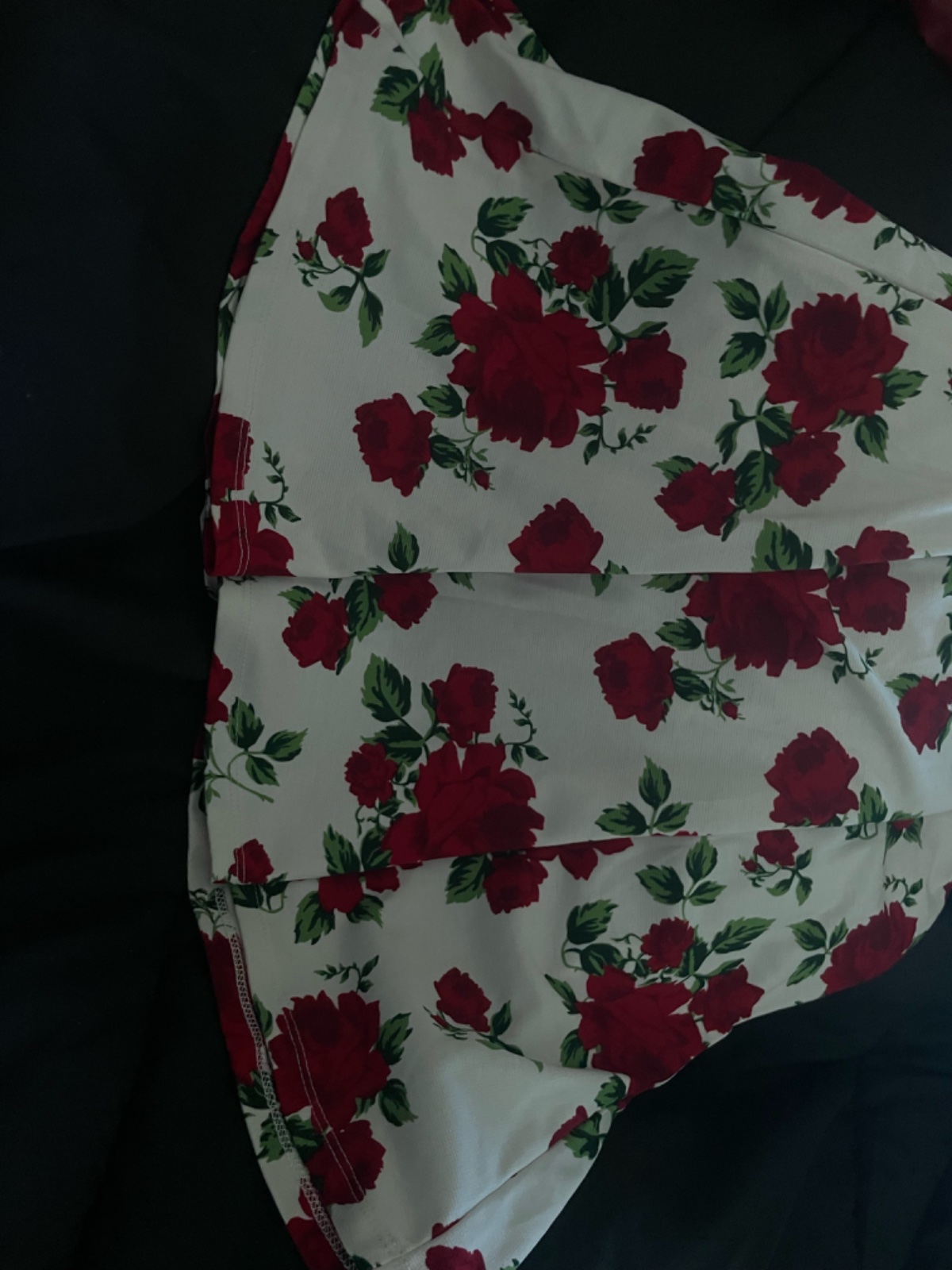 Robe courte fleurie style"Lana del rey"