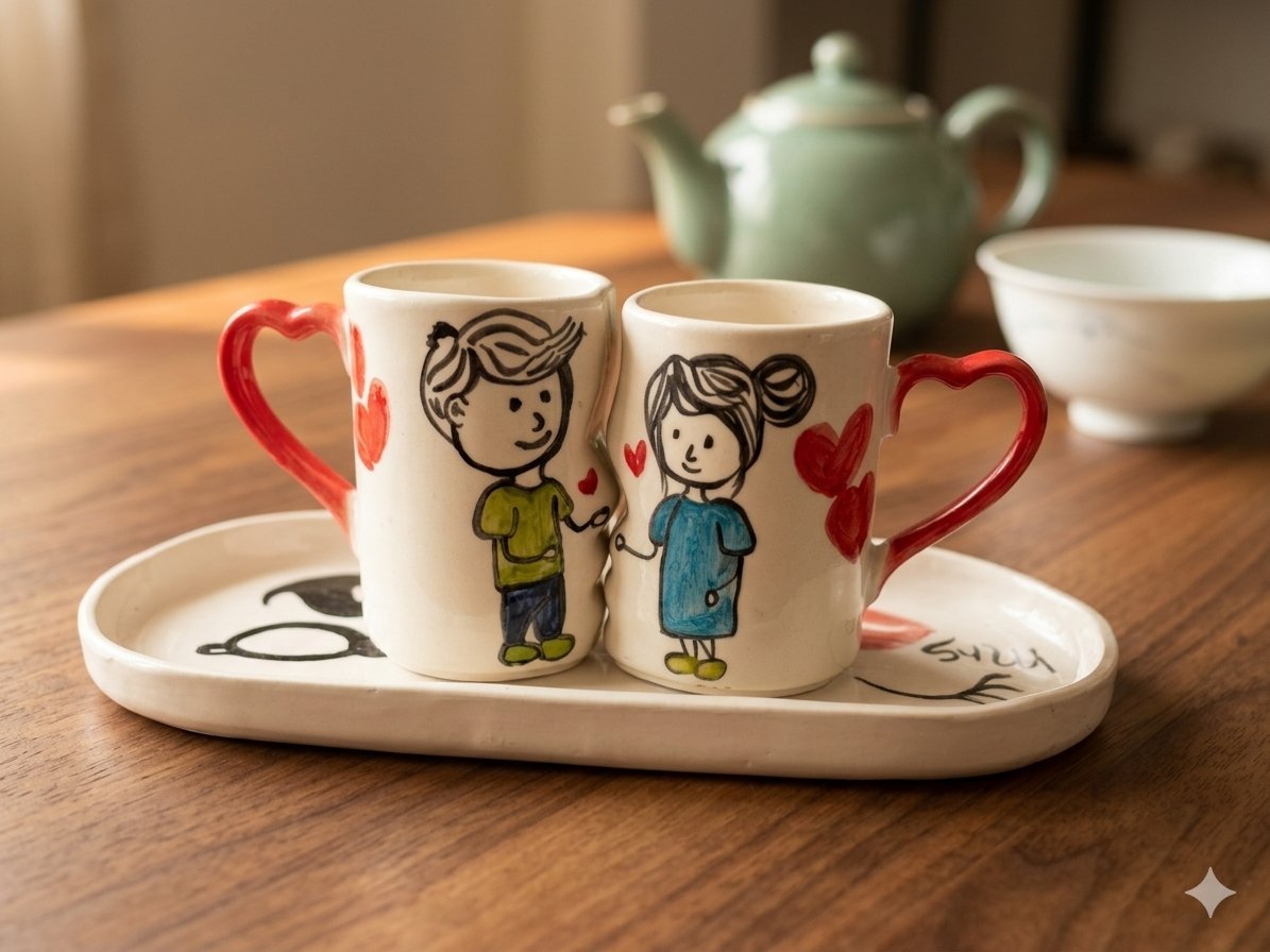 2 mug en céramique 