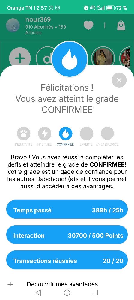 Merci Dabchy pour votre confiance 