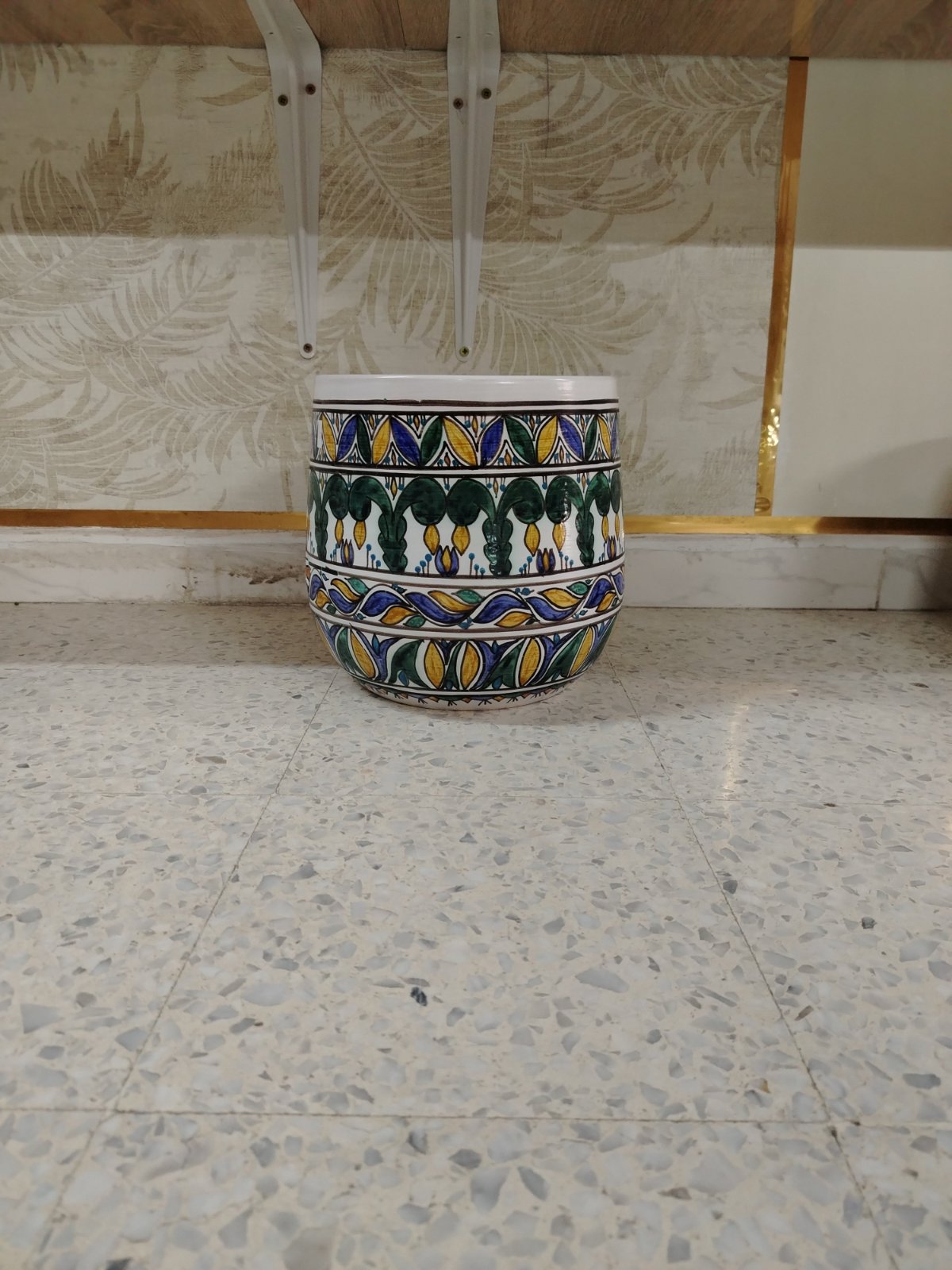 Pot céramique pour décoration d'intérieur et d'extérieur 