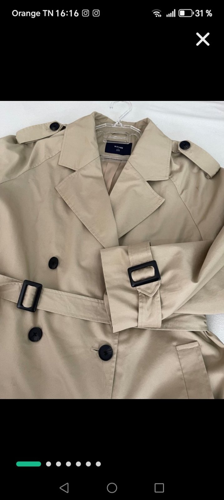 Trench coat femme 