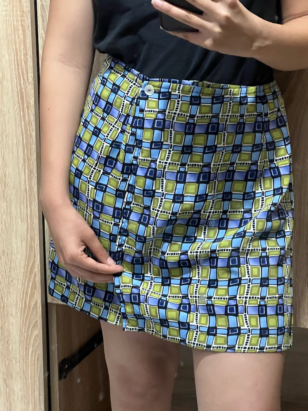 Jupe chort multicolore 