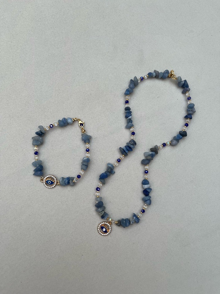 Set collier + braclet 3in 🧿