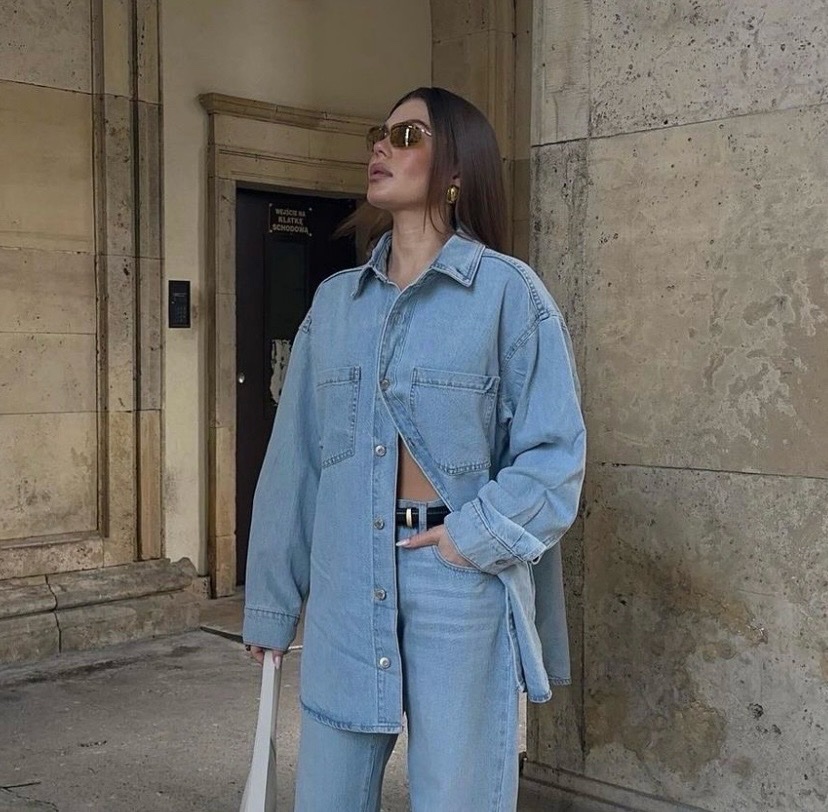 Veste, jean PULL&BEAR 🩵🏷️