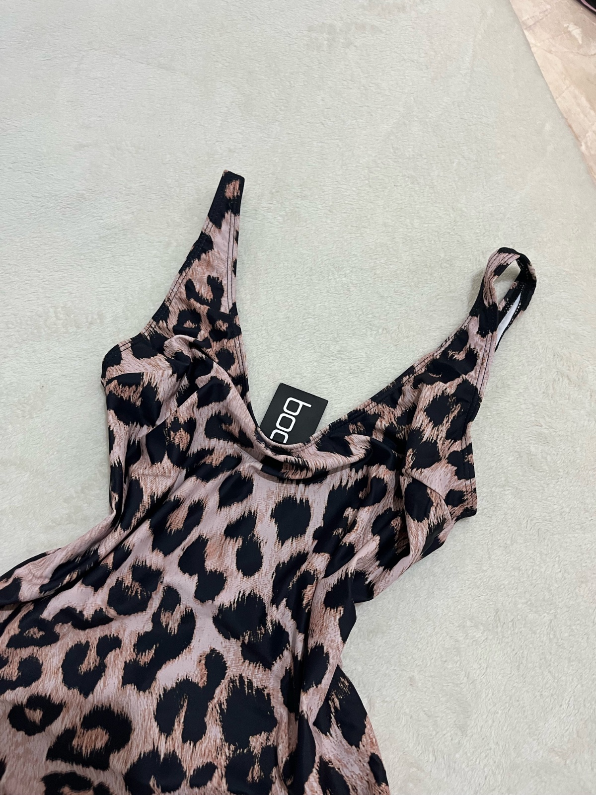 Maillot leopard boohoo 🐆🤎🏷️