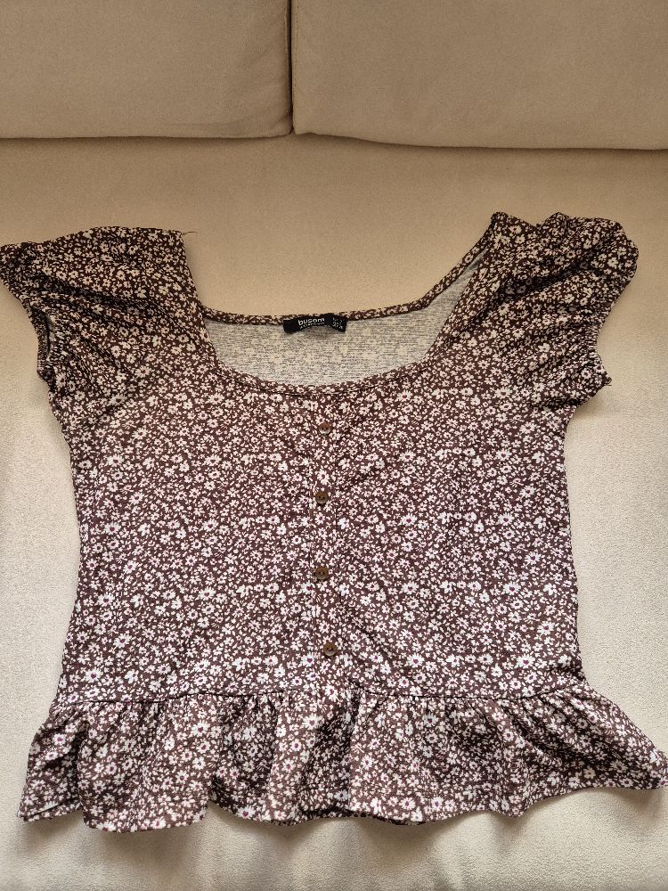T-shirt fleuri