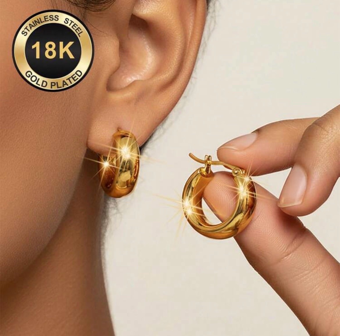 Boucles d'oreilles taille s
