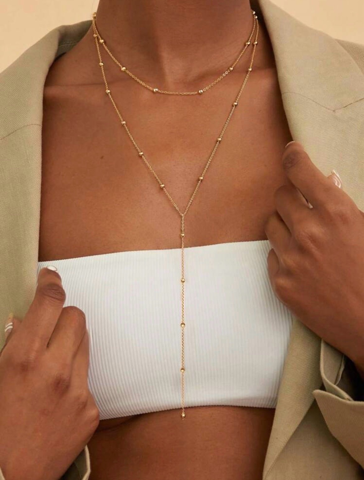 Collier stainless steel