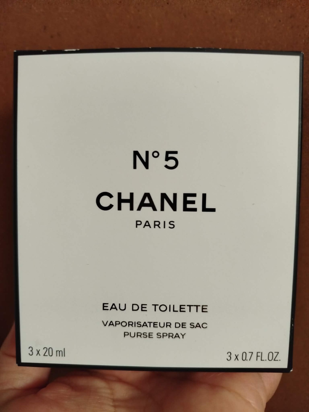 Chanel N°5 Eau de Toilette - Coffret 3x20ml Original importé
