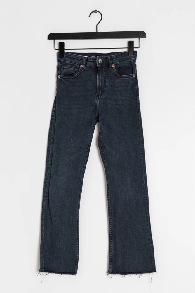 Jean Zara large bleu taille 36 