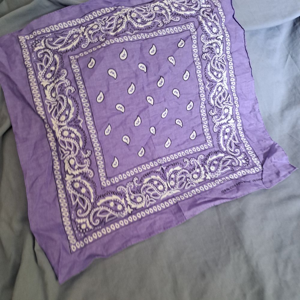 Deux foulard en coton 