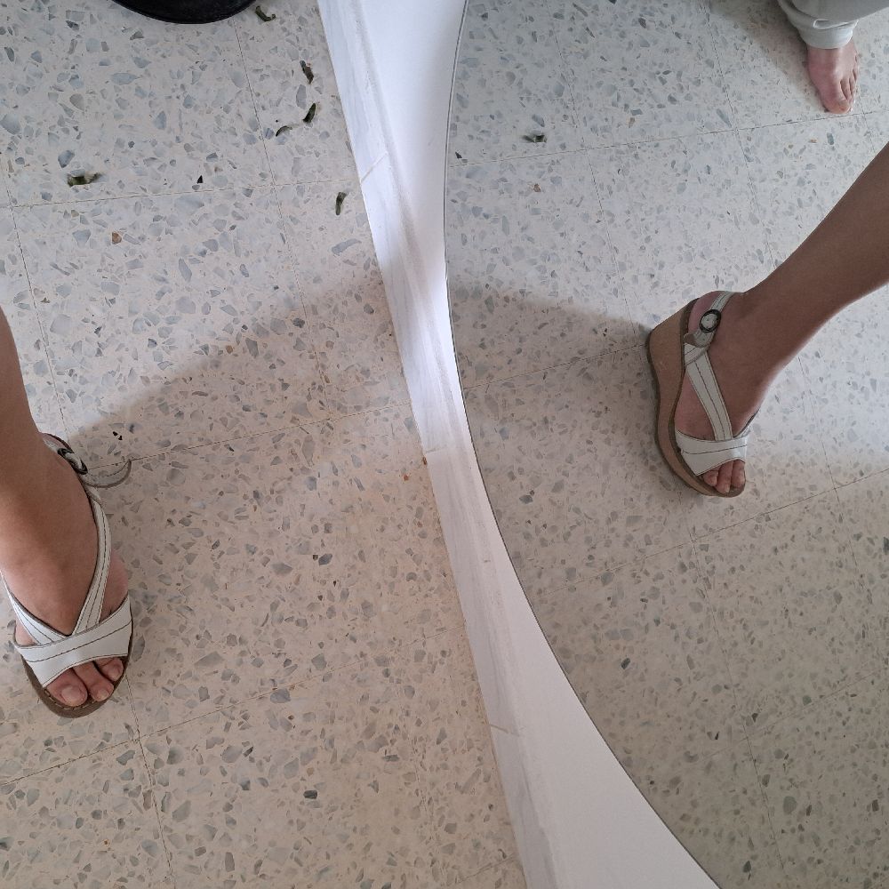 Sandal  en cuir 