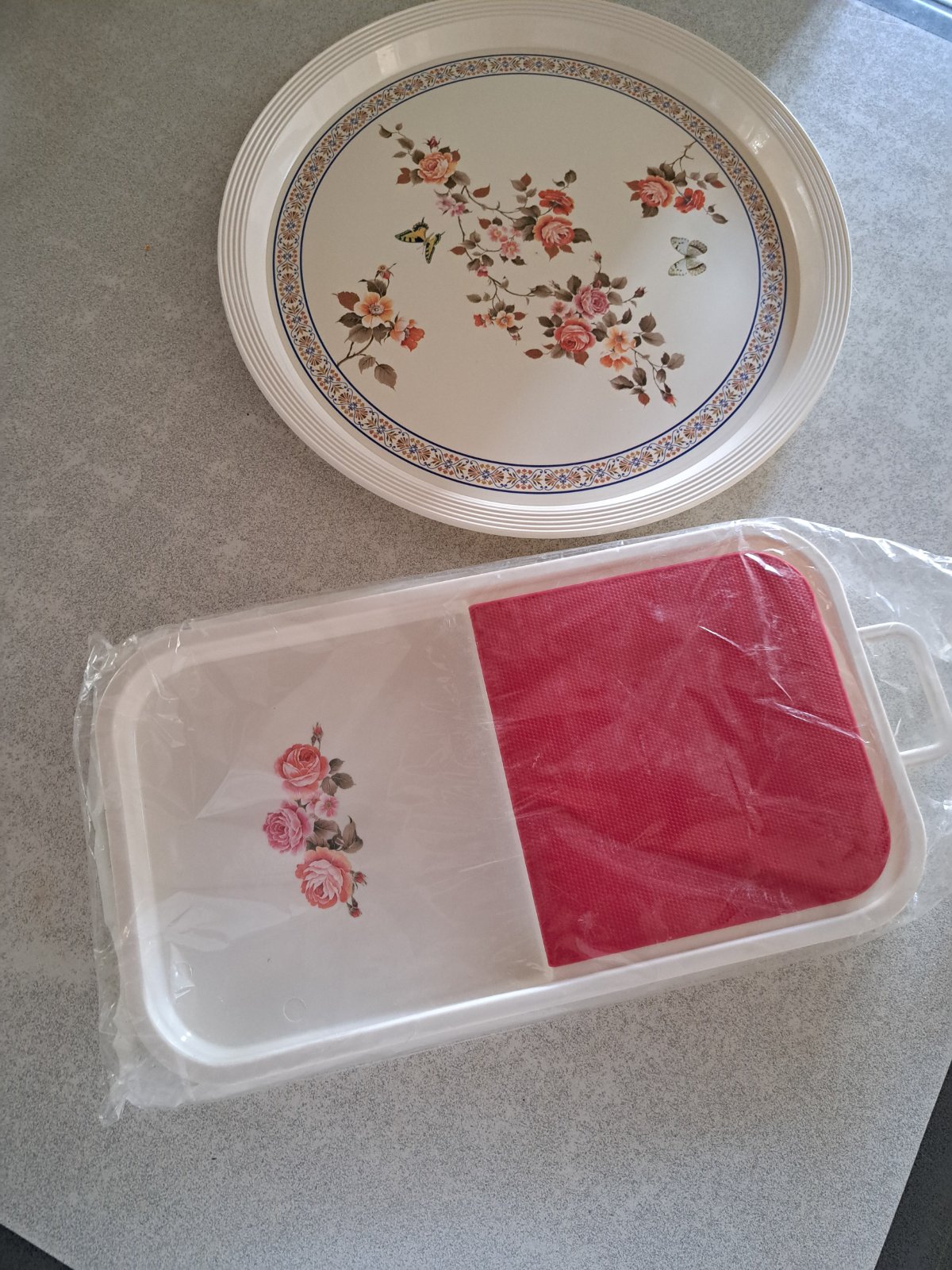 Plateau et coupe salade
