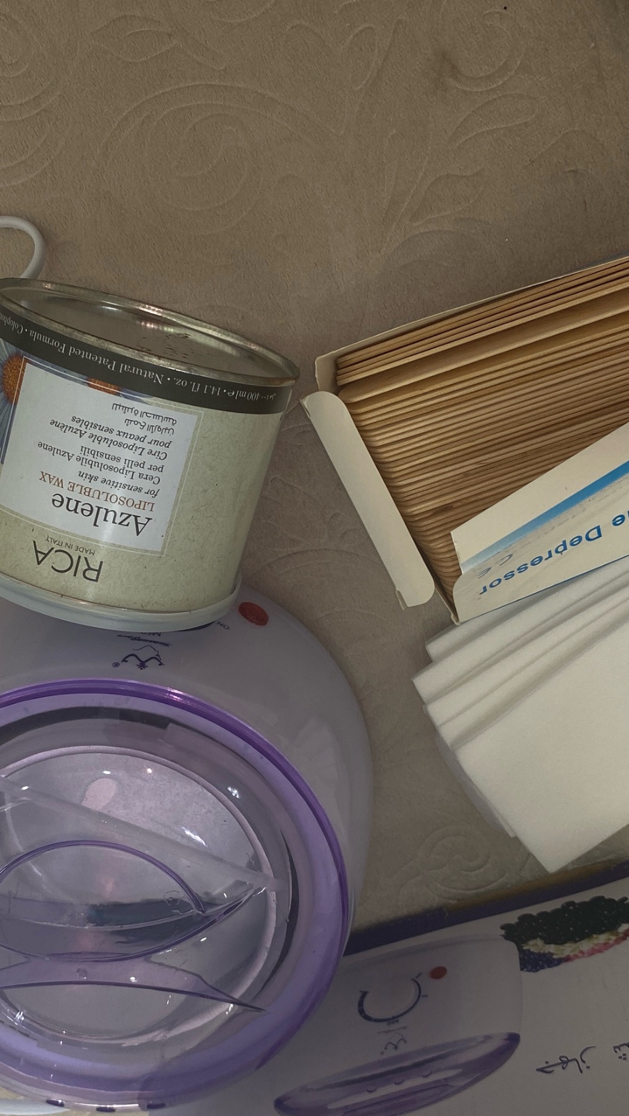 Machine a cire 