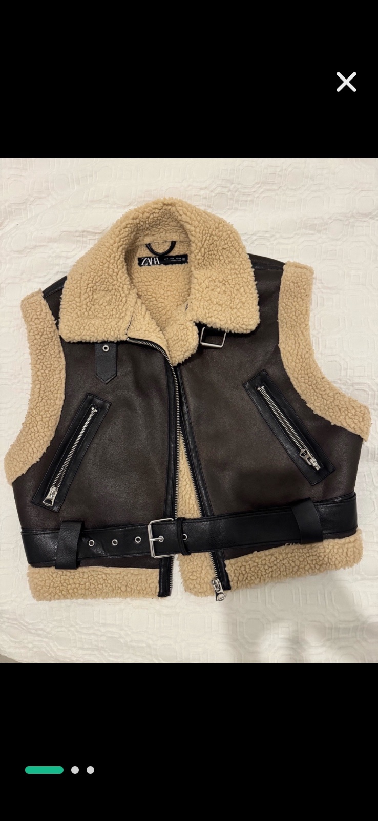 Veste sans manche Zara