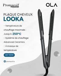 Plaque professionnel ola looka céramique 