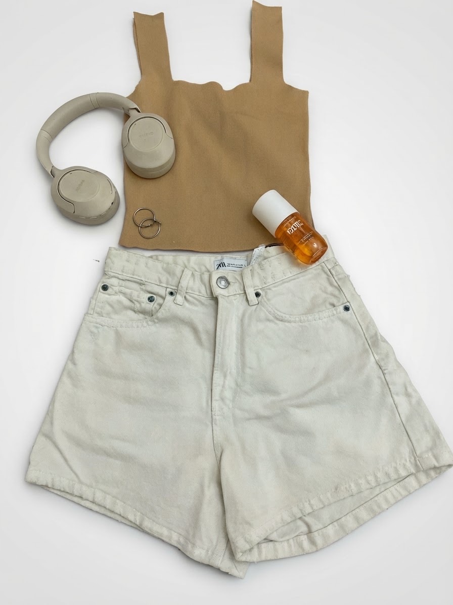 Short blanc