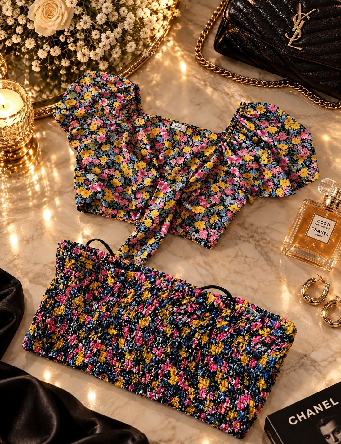 Crop top 2pc 