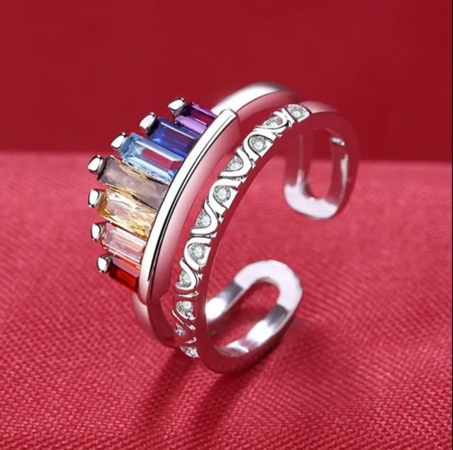 Bague inoxydable réglable 