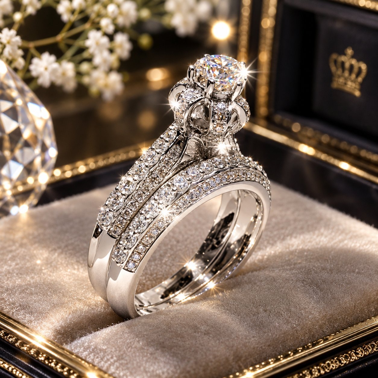 Bague femme inoxydable taille 7 💍