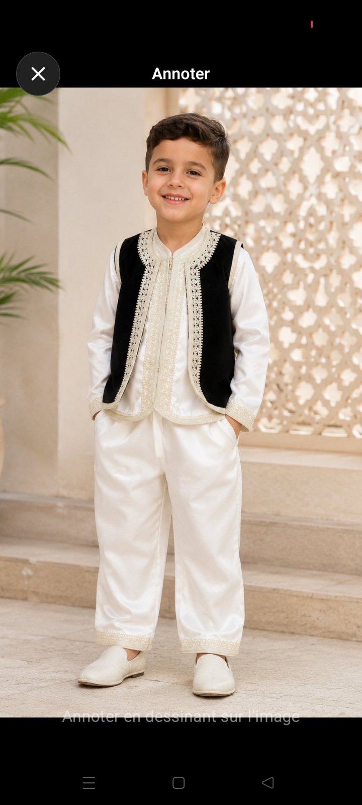 Costume garçon 6ans