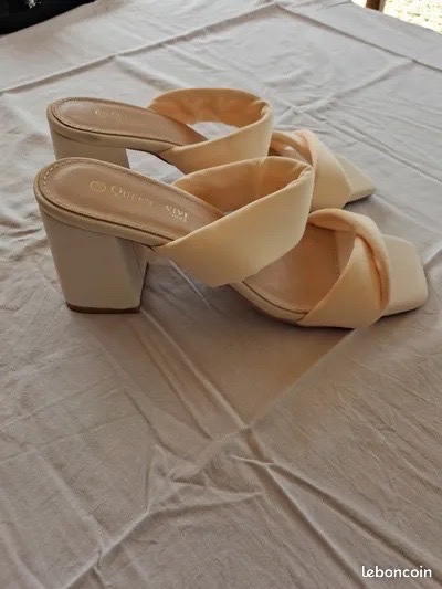 Mules à talons