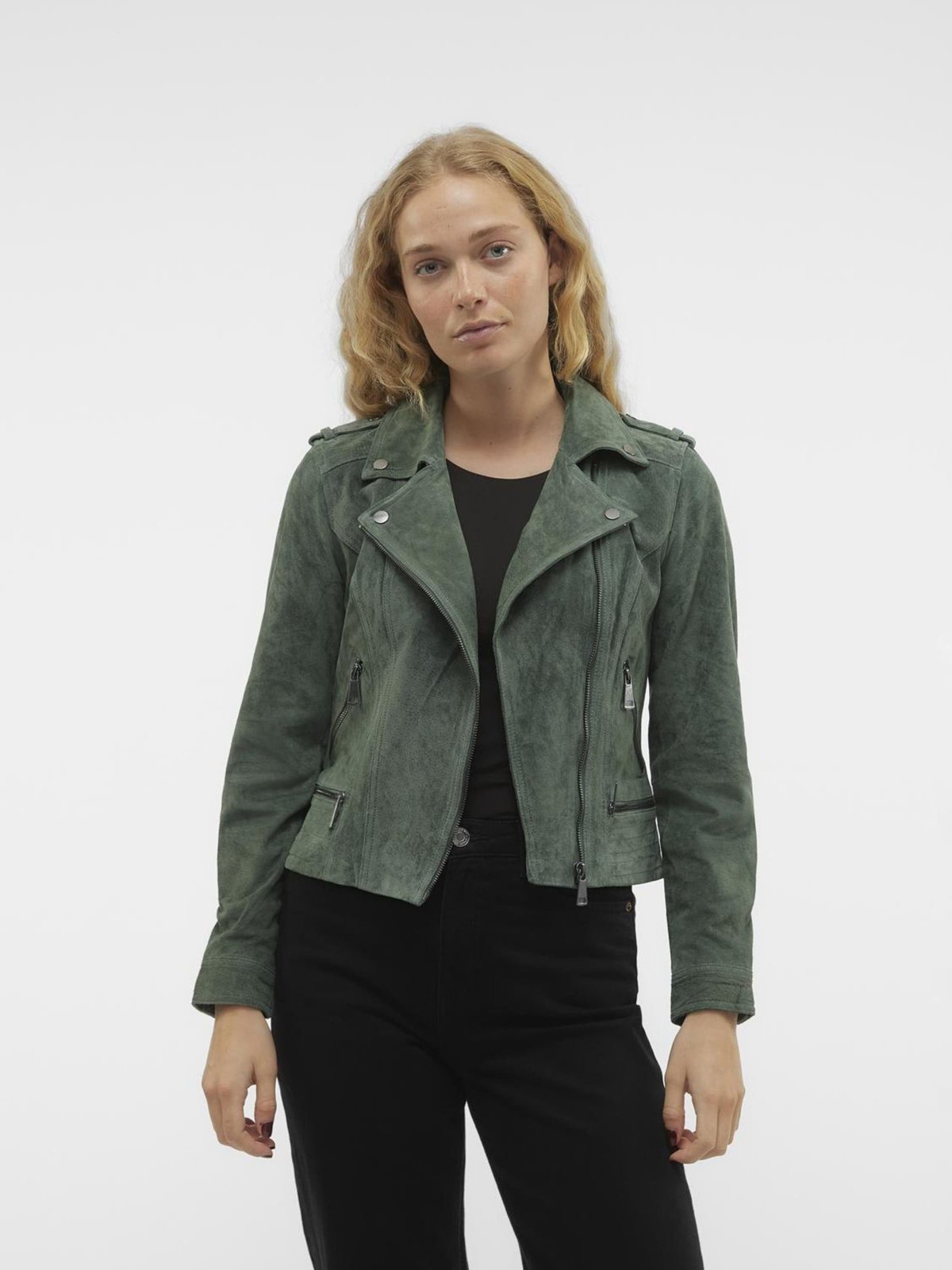 Veste daim femme style veste cuir neuf