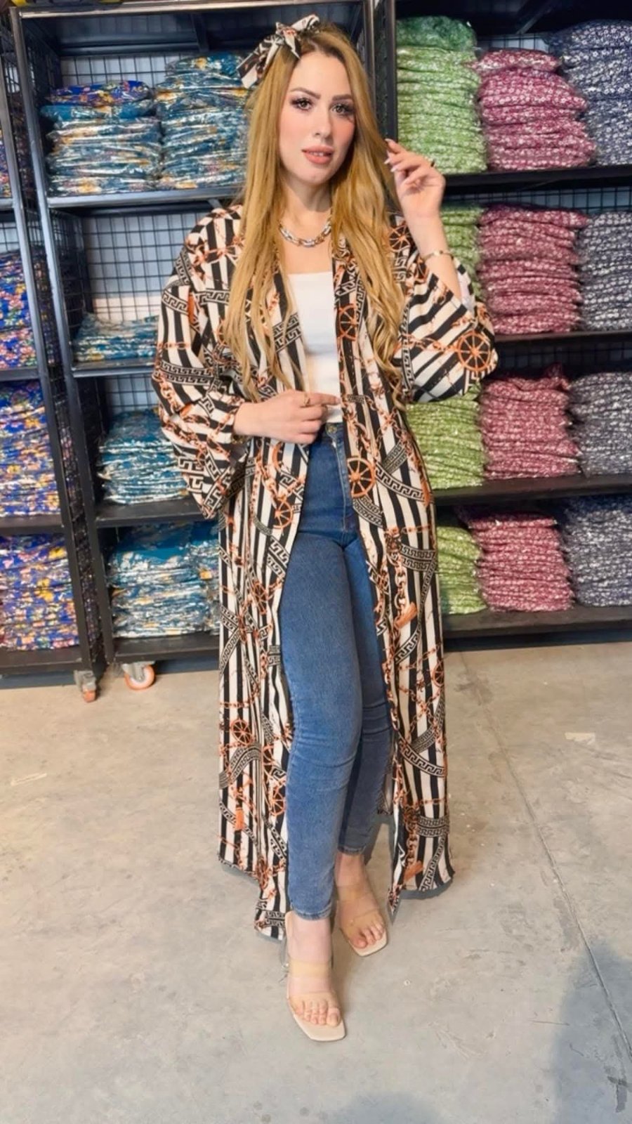 Kimono long très chic