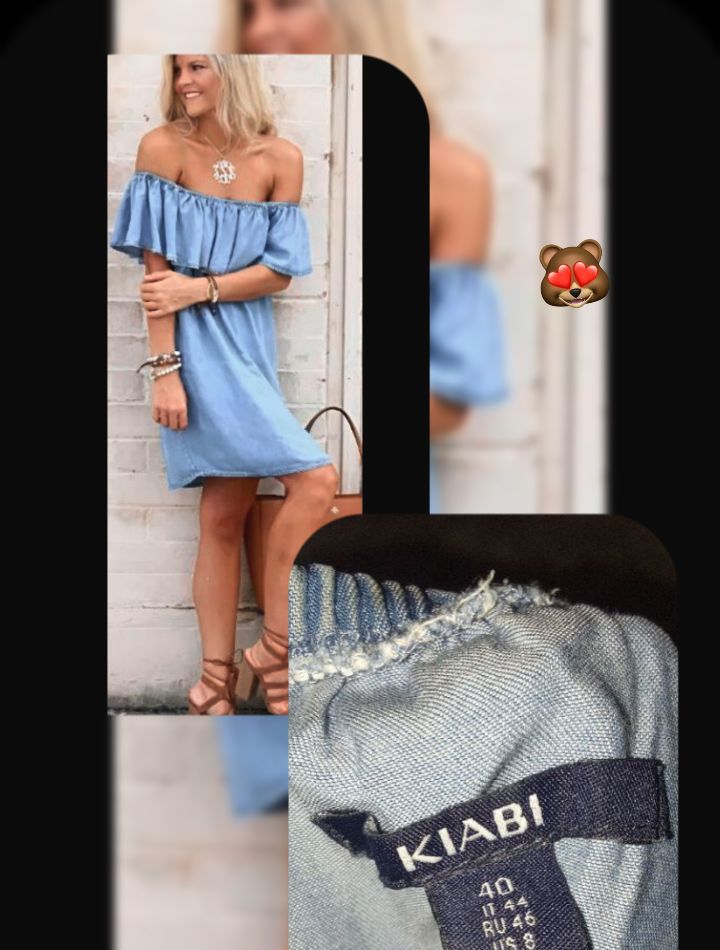 Robe en jean courte Taille 40