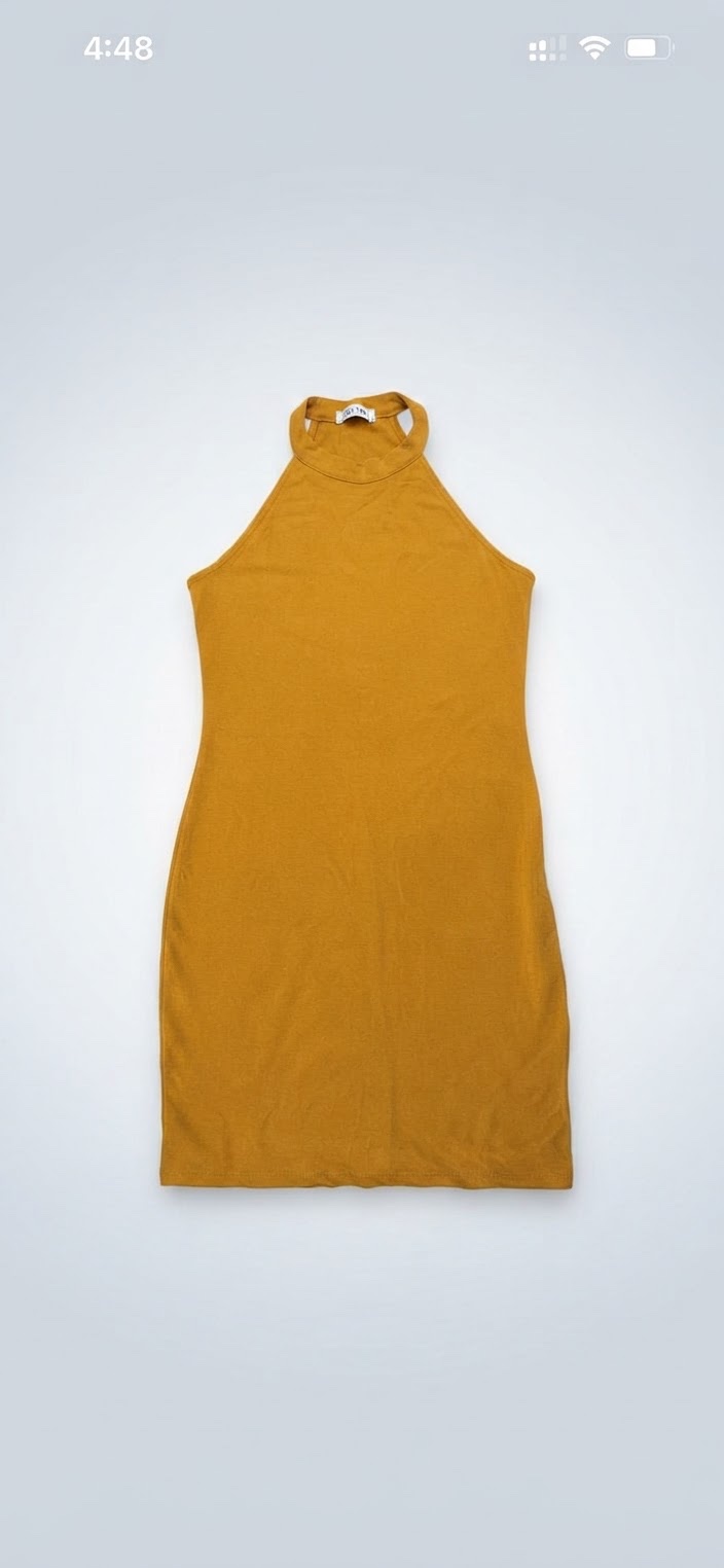 Robe jaune 