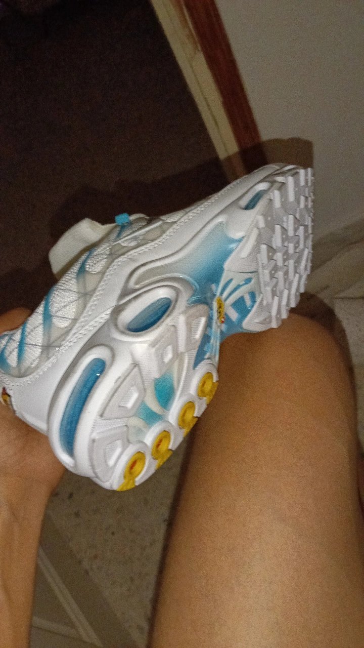 Nike Air Max Plus TN – Blanc/Bleu – Taille 42 (US 8.5)