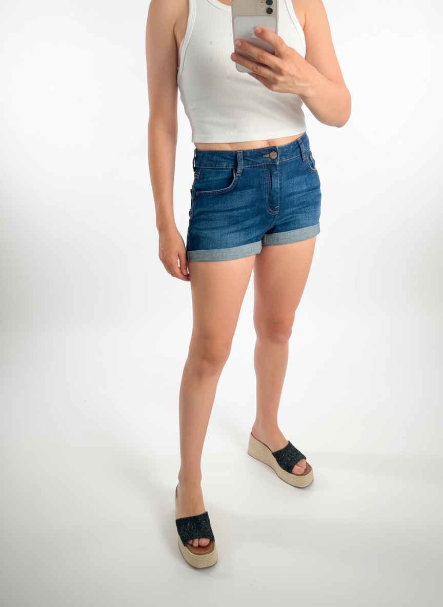 Short en jean neuf